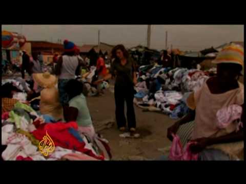 Thriving black markets in Haiti aid